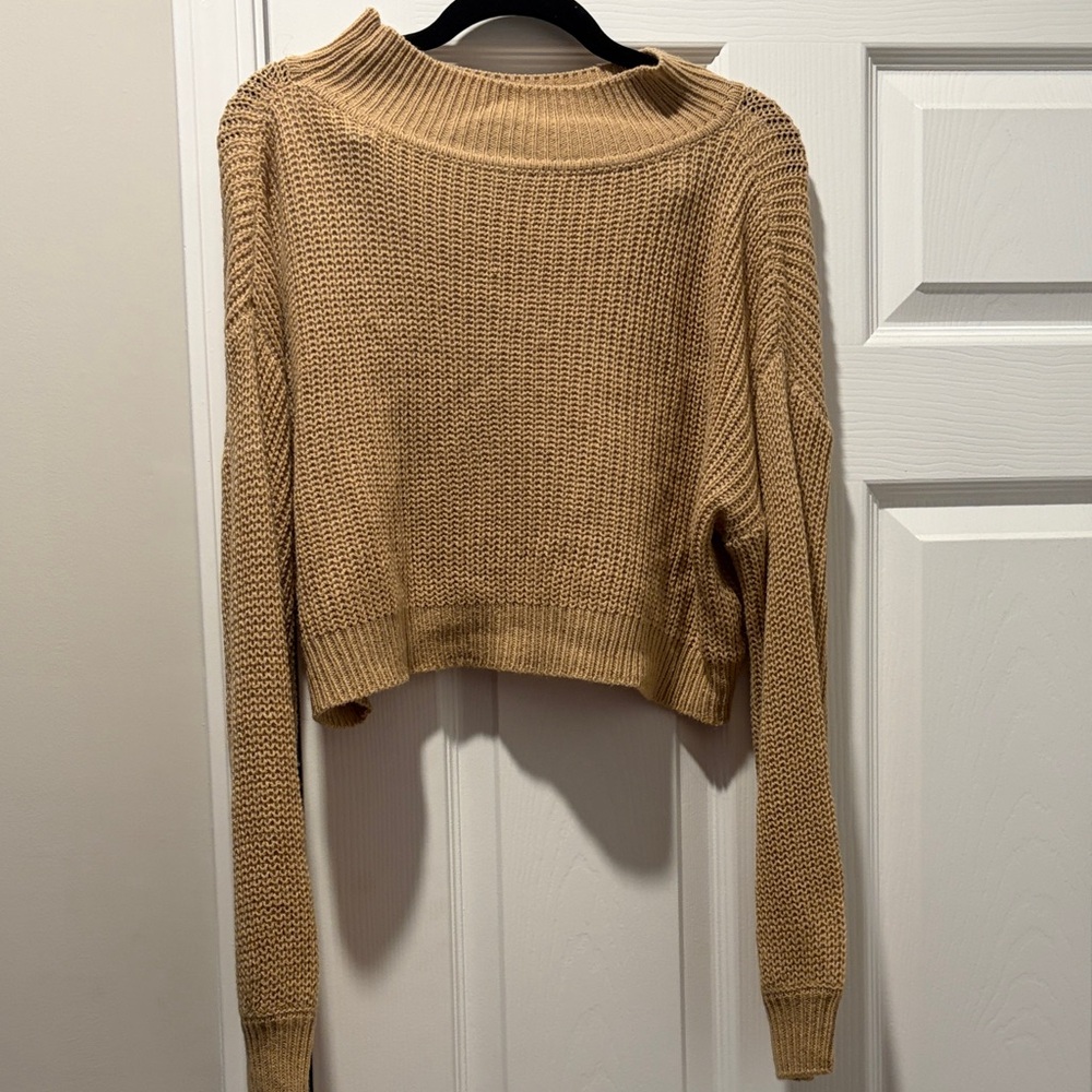 Cozy Tan Women's Sweater
